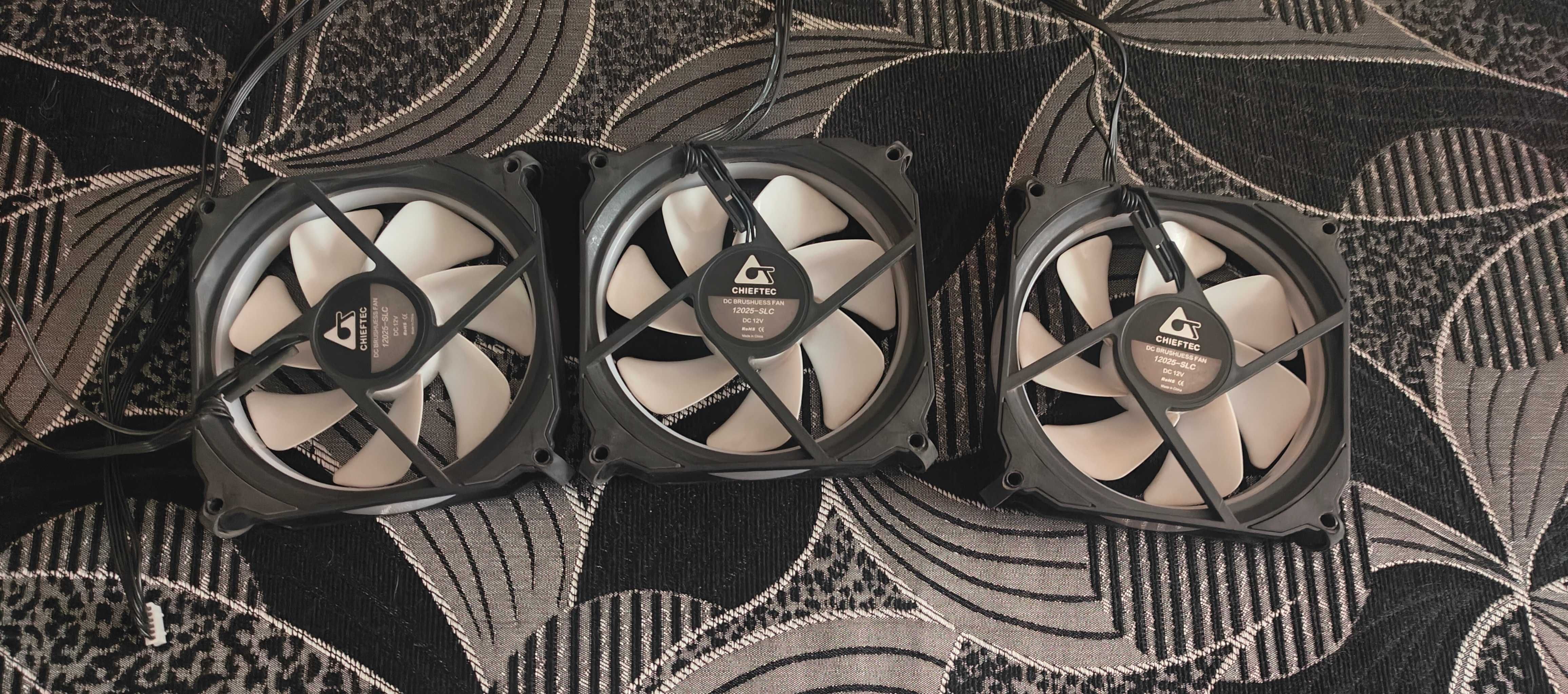 Набор вентиляторов Chieftec ARGB Tornado 3in1 (CF-3012-RGB)