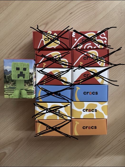 Майнкрафт іграшки МакДональдс Крокси