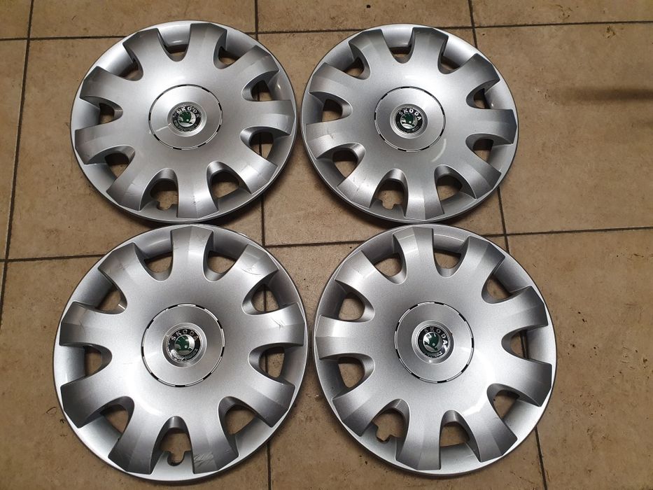 Wysyłka Kołpaki 15 Skoda Octavia SuperB Yeti Fabia Roomster oryginał