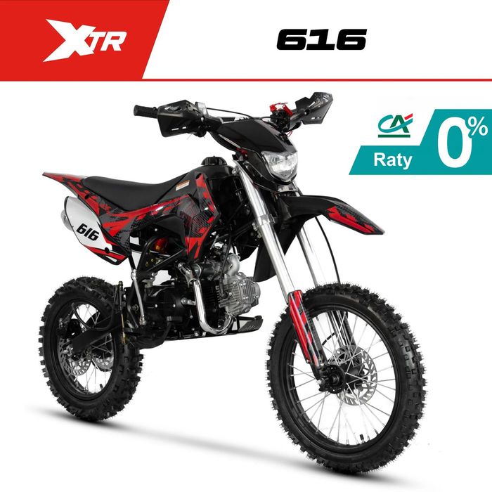 XTR Inny CROSS 125 150 XTR 616 manual rozrusznik lampa transport RATY 0%
