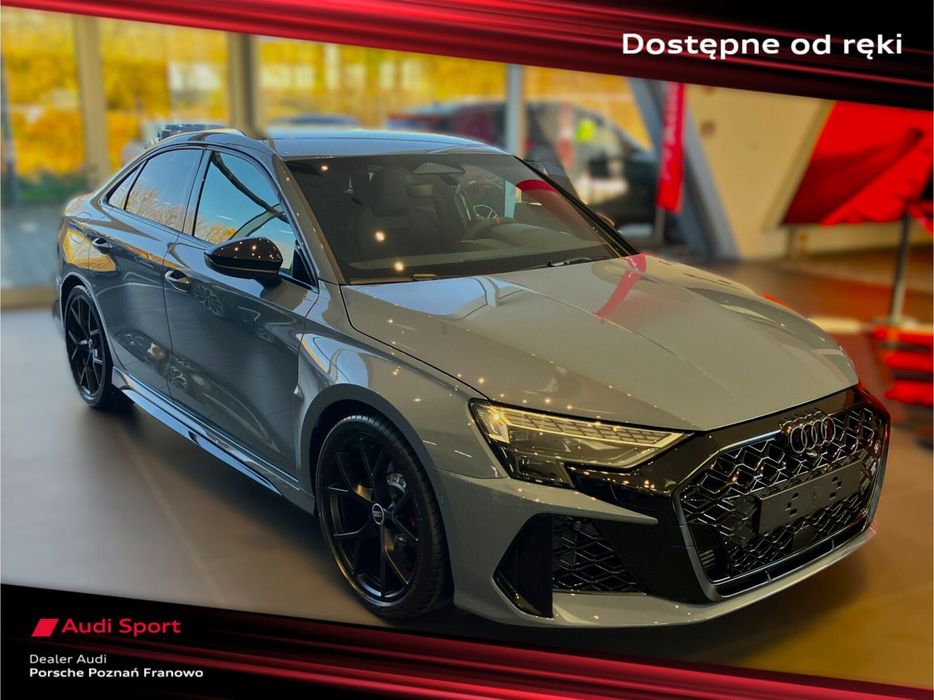 Audi RS3 Limousine Salon Polska, Dostępne w różnych konfiguracjach, Zapraszamy!