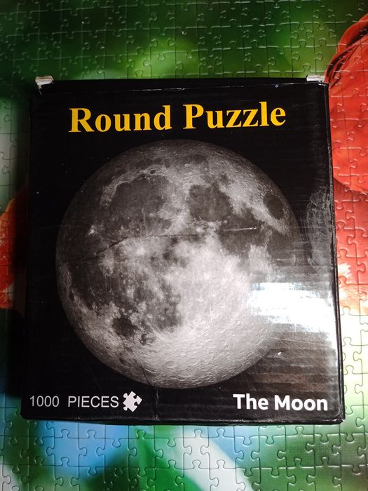 Okrągłe puzzle Ziemia 1000 sztuk