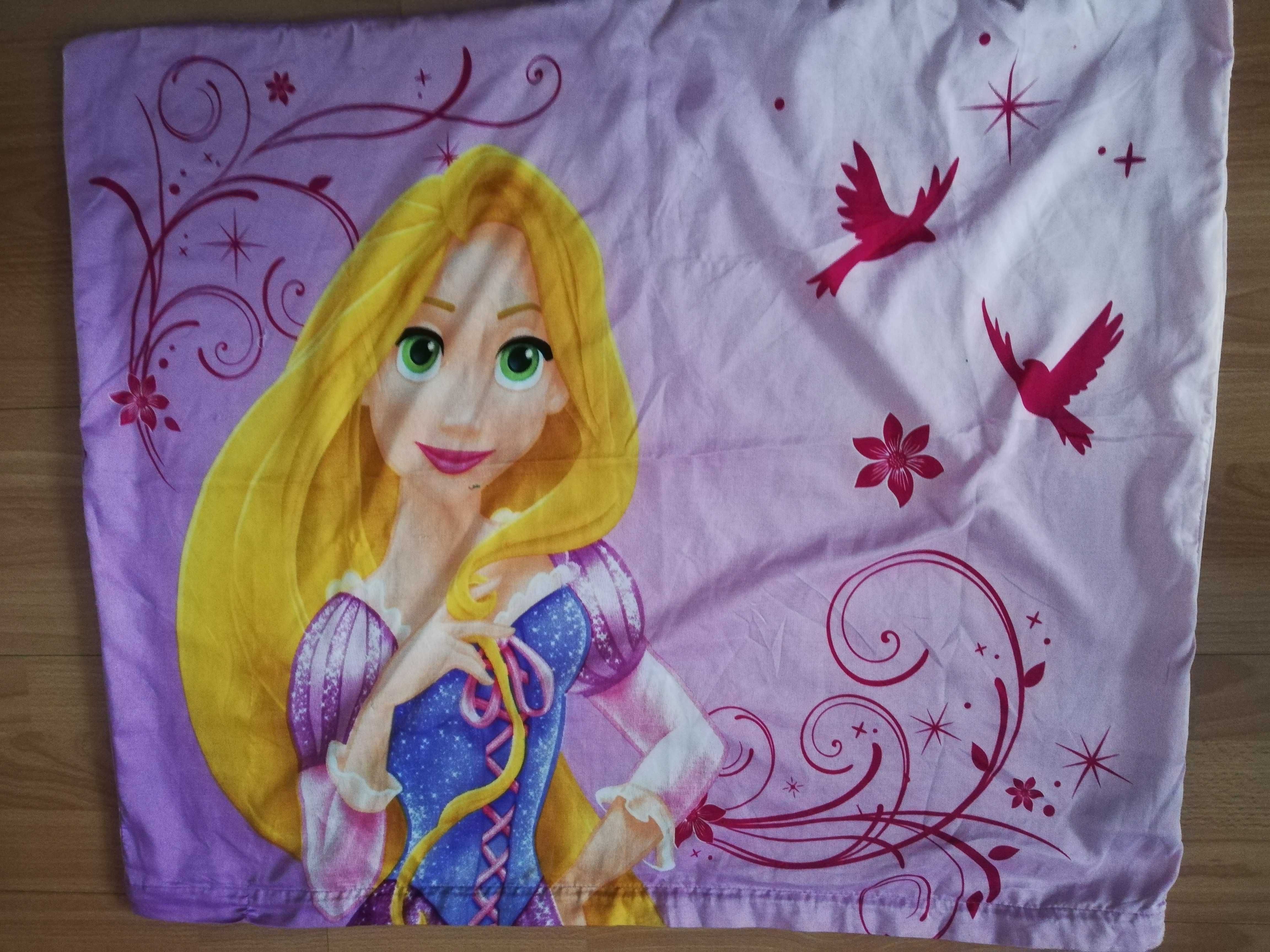 Pościel dziewczęca Disney księżniczki 195x140 +70x80