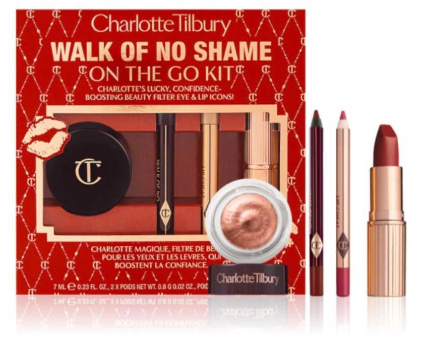 Zestaw do makijażu Charlotte Tilbury- WALK OF NO SHAME