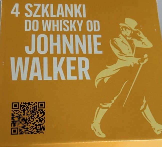 Szklanki Johnnie Walker 6 szt Limtied  napis grawer Nowe