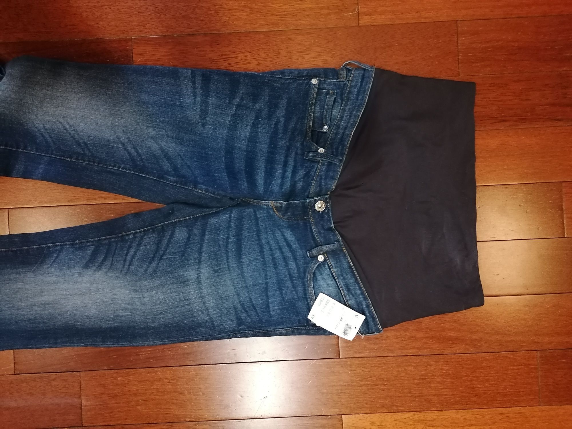 H&m r. 38 NOWE spodnie ciążowe jeans