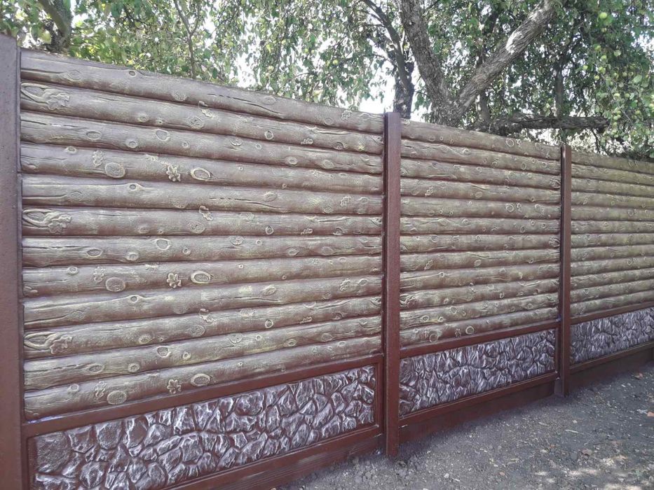 Еврозабор в ассортименте, двухсторонний