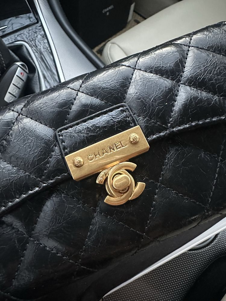 Женский кожаный кошелек chanel шанель
