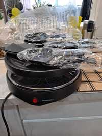 grill elektryczny SilverCrest raclette czarny 800 W