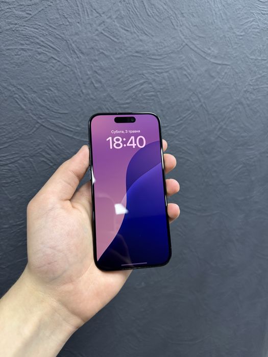 iPhone 15 Pro 256gb Black Titanium Neverlock з Гарантією!