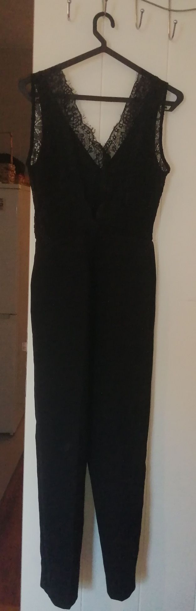 Macacao/jumpsuit preto mango xs