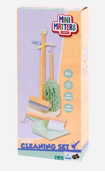 Набір для приберання дерев’яний дитячий