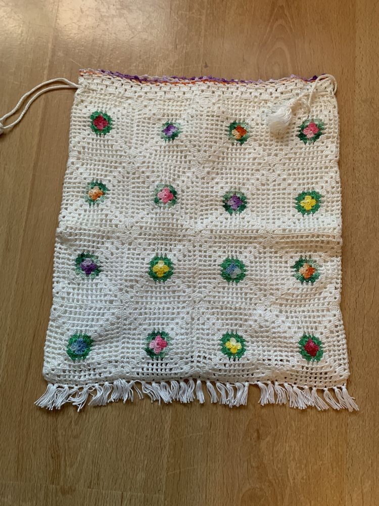 Saco de pão em crochet