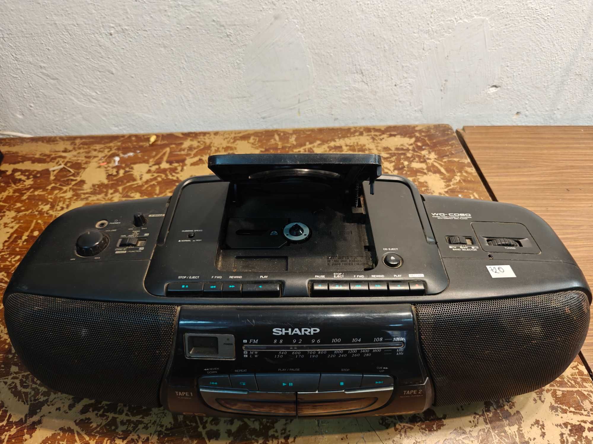 Radiomagnetofon Sharp WQ-CD60