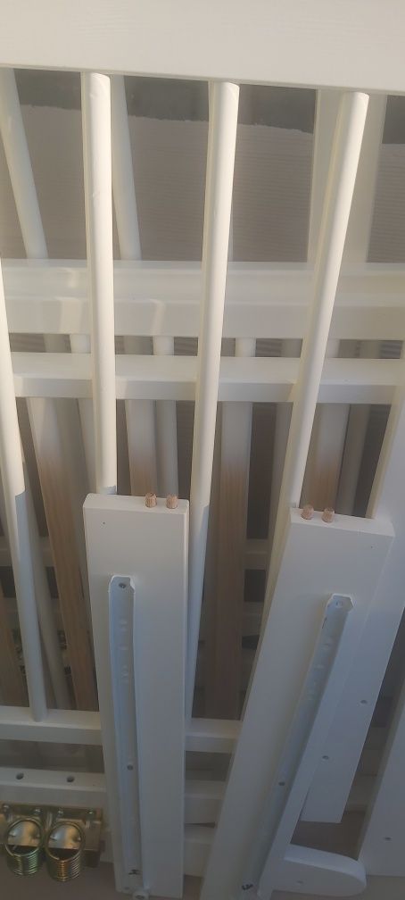 Łóżeczko kolyska + szuflada białe 120×60  Klupś