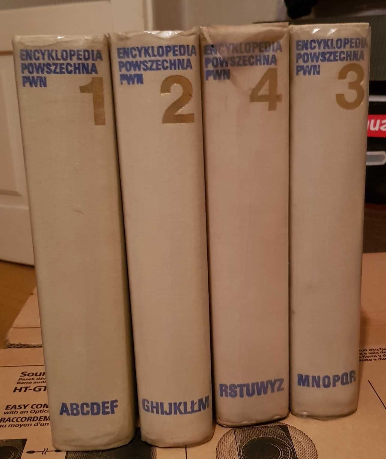 PRL Encyklopedia Powszechna PWN, 1973, 4 TOMY