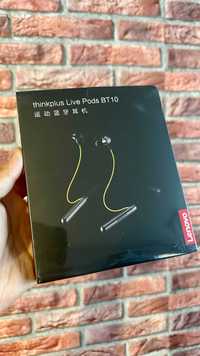 Słuchawki dokanałowe bluetooth Lenovo ThinkPlus Live Pods BT10 NOWE
