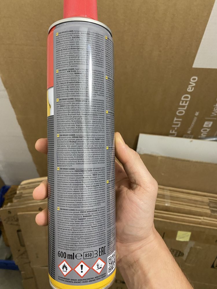 CX-80 XBRAKE CLEANER Wiele sztuk