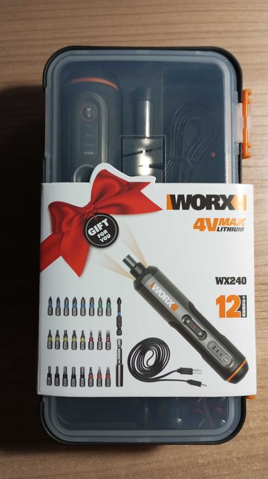 Wkrętak wkrętarka WORX WX240 4v nowy mocny bezprzewodowy