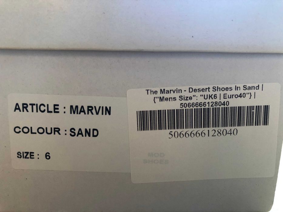 Sapatos de camurça / Desert boots