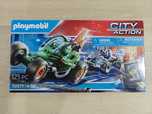 Nowy PLAYMOBIL Policyjny gokart : pościg za włamywaczem do sejfu 70577