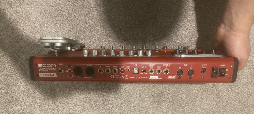 Zoom B9.1ut multiefekt