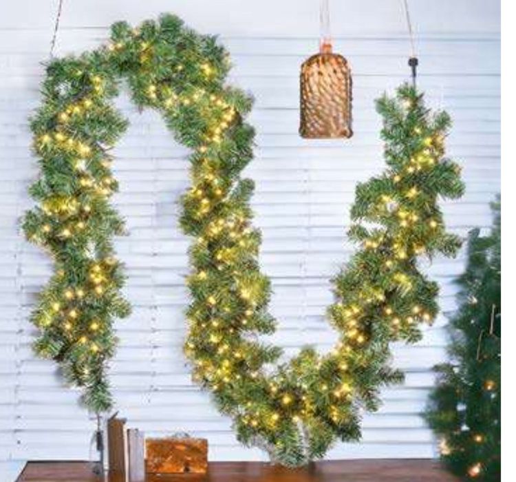 Grinaldas de Natal - 2,70m - C/ Leds