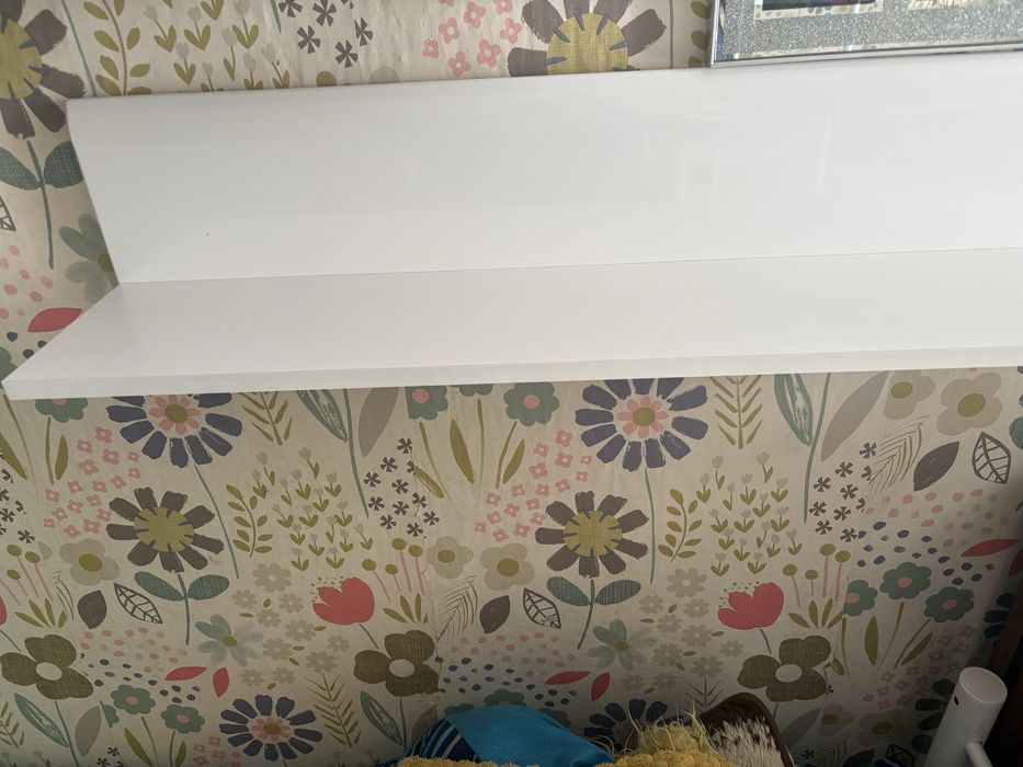 Półki Irma jedna bąd sonoma dwie całe białe