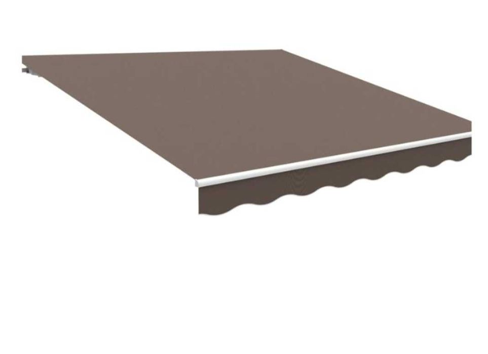 2 lonas para toldos Kronos Smartsun em poliester  280g/m2  verde/taupe