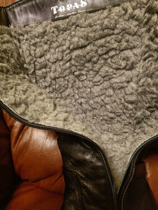 Шкіряні зимові сапоги