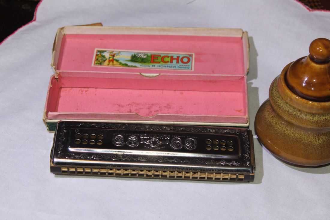 harmonijka hohner echo dwustronna 56/96 M2 C/G stan bdb