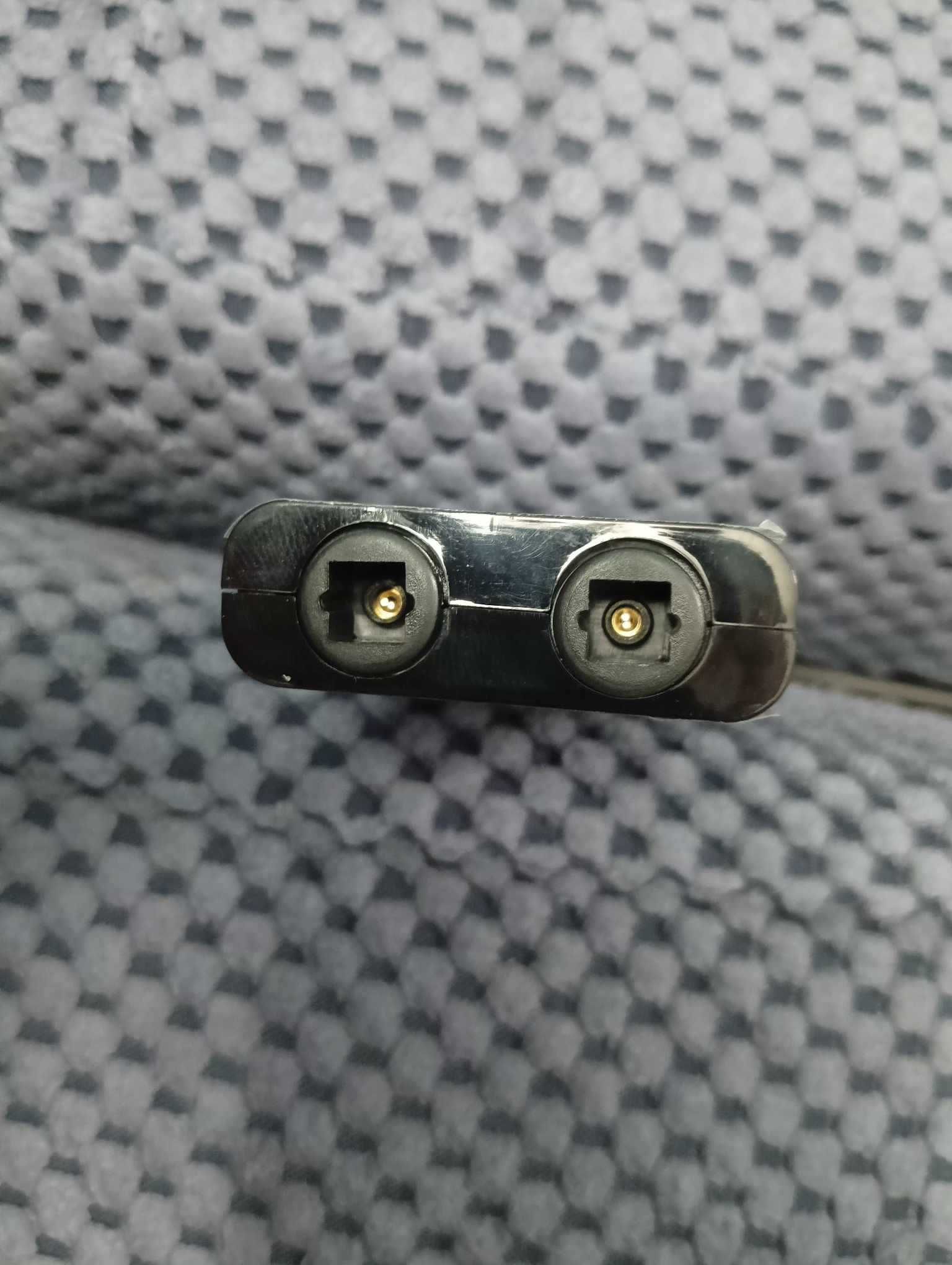 Toslink Splitter Rozdzielacz 1x2 Kabel Optyczny