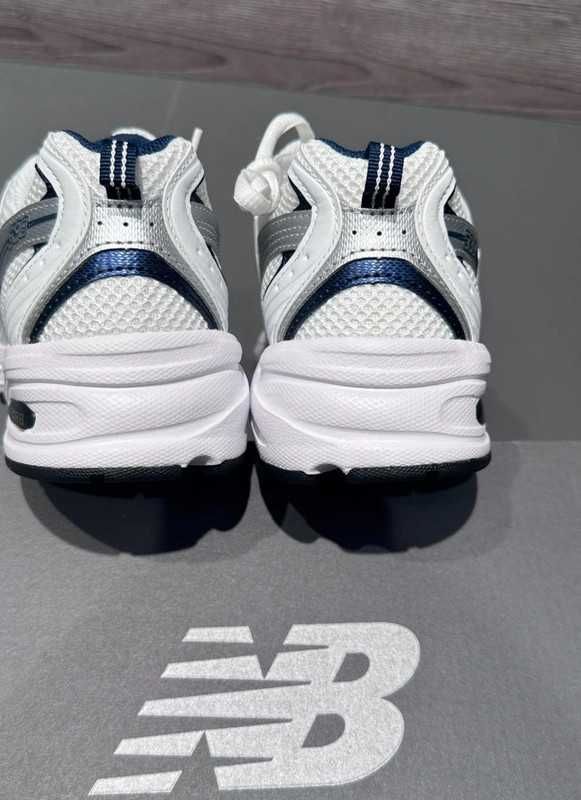 New Balance530_White Sneakersy Damskie_Moda Stylowe 38.5