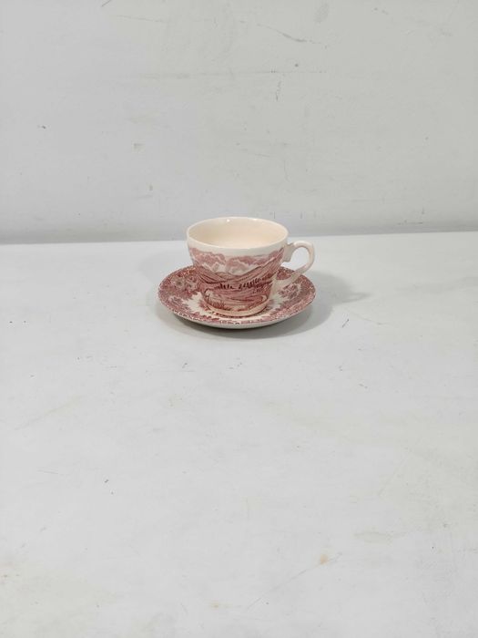 Ironstone Kolekcjonerska Herbaciana Filiżanka Duet England