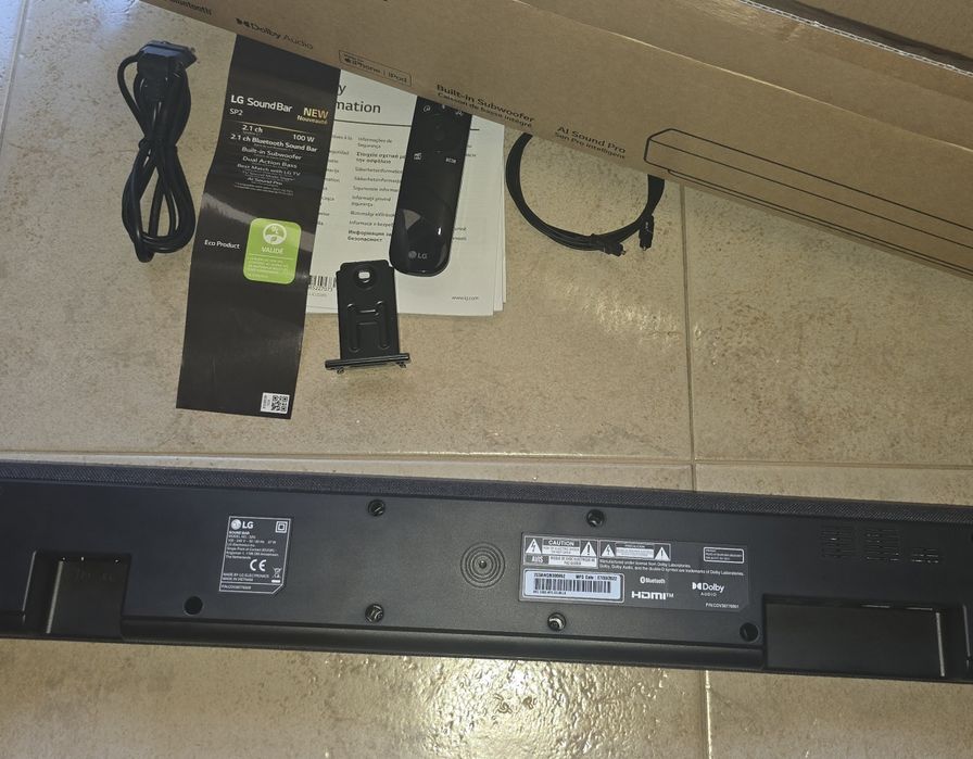 Vendo Soundbar LG SP2