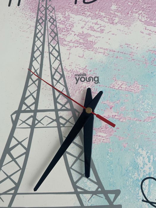 Zegar scienny Meblik young paris
