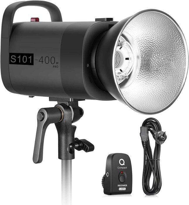 Lampa studyjna Neewer S101-400W PRO + pilot