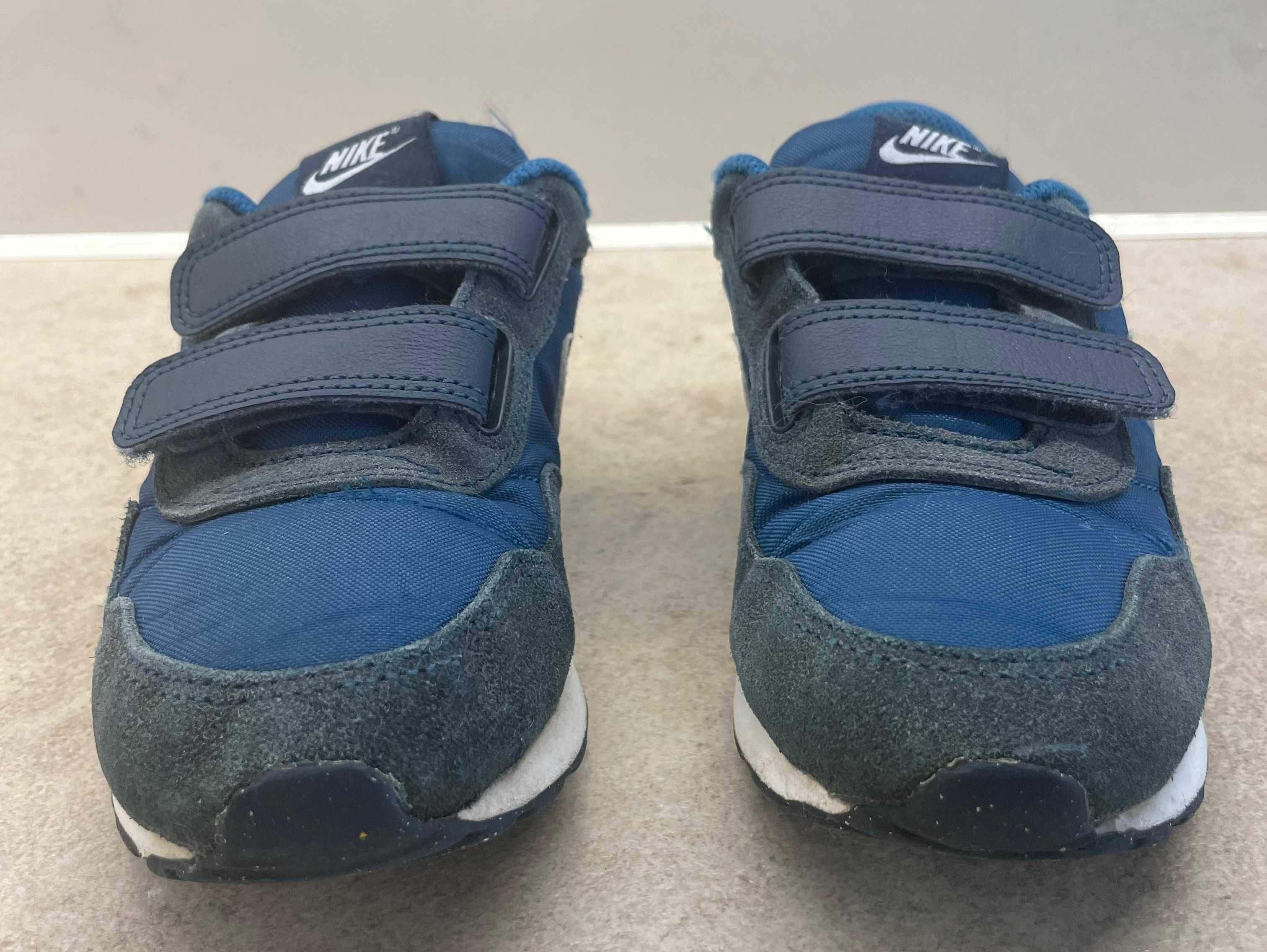 Кроссовки синие Nike размер EU 31 б/у