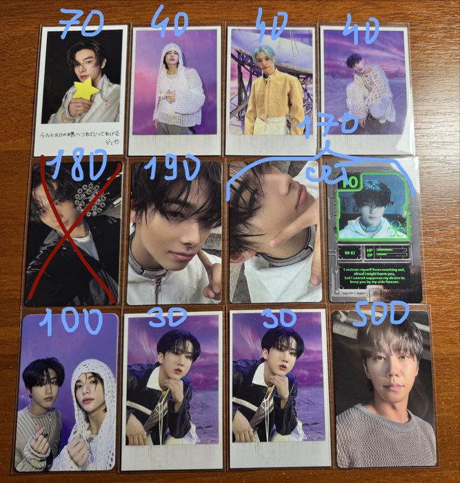 Продаж кпоп карт stray kids,enhypen,cortis,lee jun young