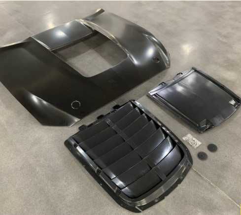 Капот алюміній GT500 Style Ford Mustang 2015-2017, 295337