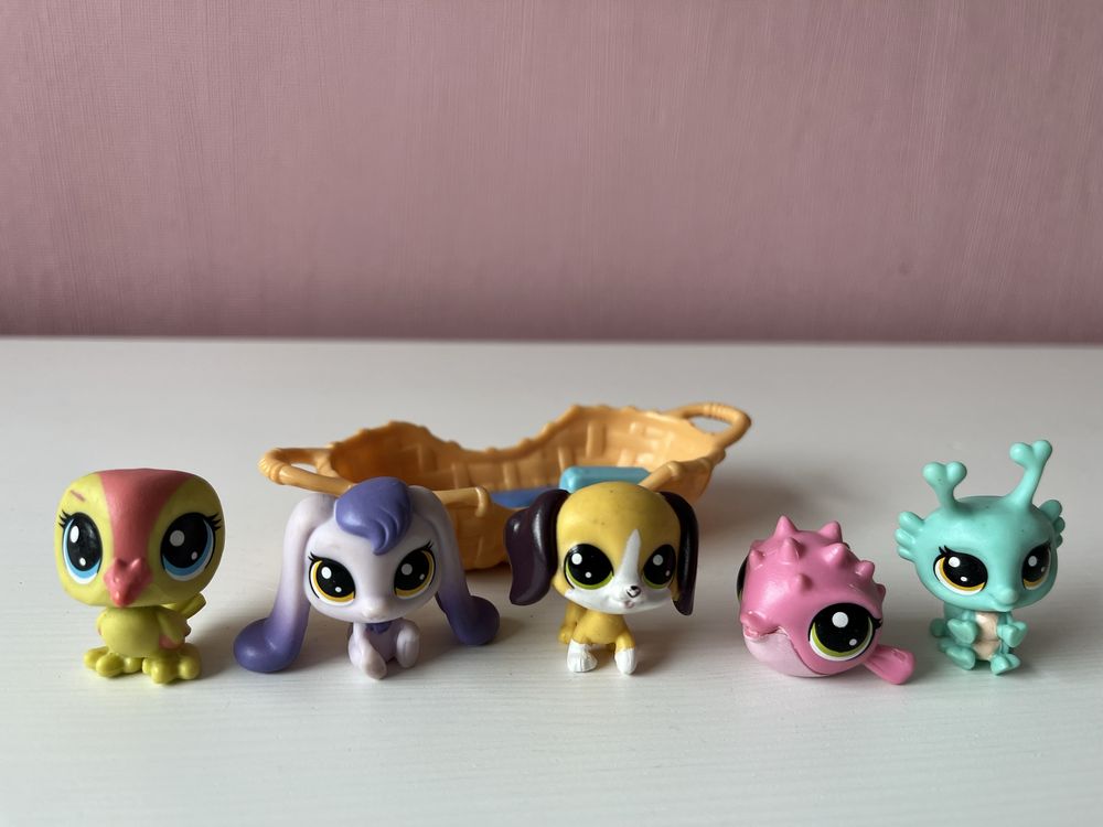 Littlest Pet Shop zestaw 14 mini LPS Hasbro