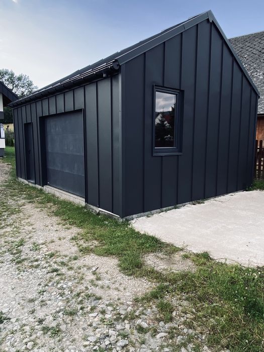 Obróbki blacharskie elewacje wentylowane dachy konstrukcje drewniane