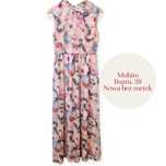 NOWA Mohito Sukienka Maxi Długa Kwiaty Wzór Rozmiar 38 (M) Elegancka W