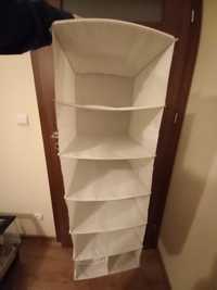 Ikea organizer na ubrania 7 półek (Stan bardzo dobry))