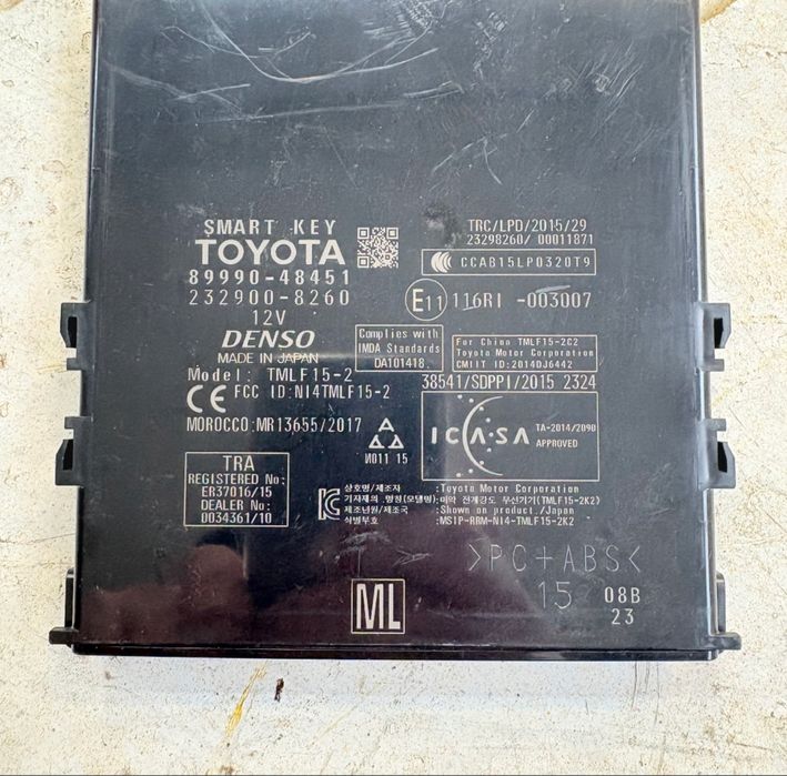 Moduł sterownika  LEXUS RX450