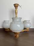Lampa sufitowa drewniana