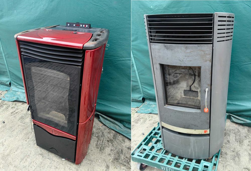 Kominek Piec na pellet KOZA kominkowy grzejnik pelet 7kW peleciak