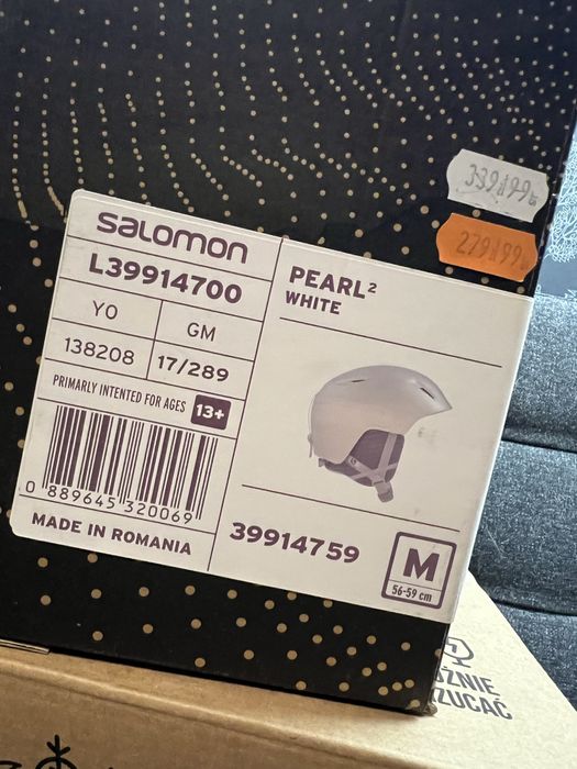 kask Salomon Pearl 2 bialy, rozmiar 56-59 cm
