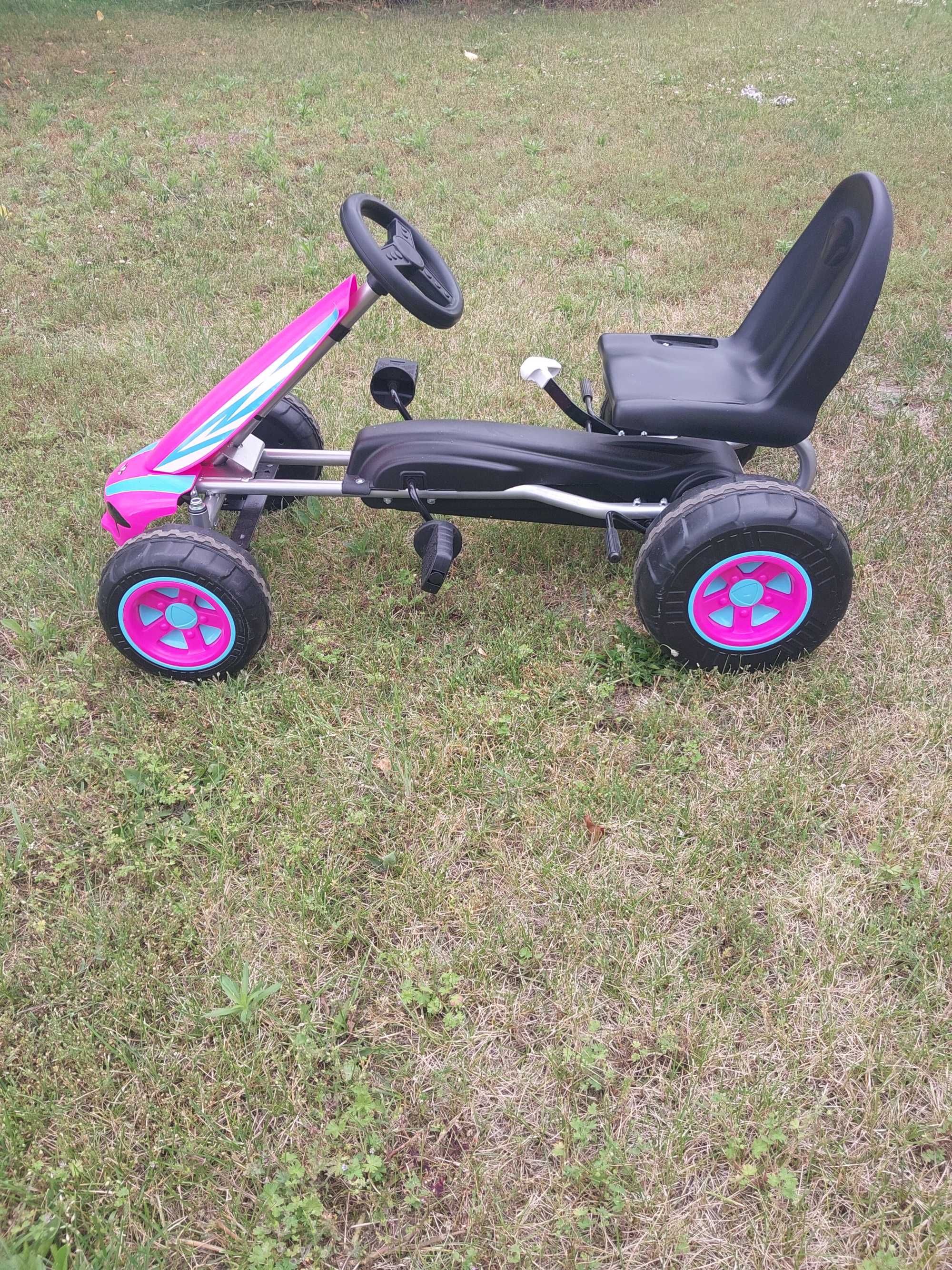 Gokart na pedały MILLY MALLY Viper Różowy