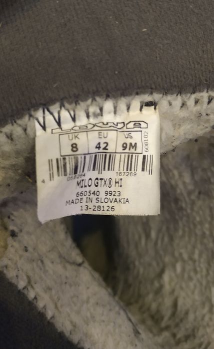 Термосапоги Lowa Gore-Tex 42 р.